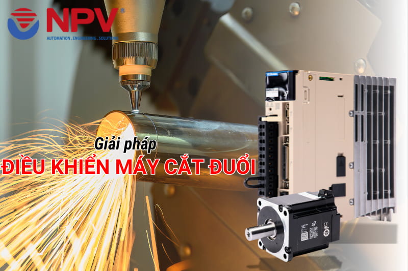 Giả pháp điều khiển máy cắt đuổi trong ngành thép